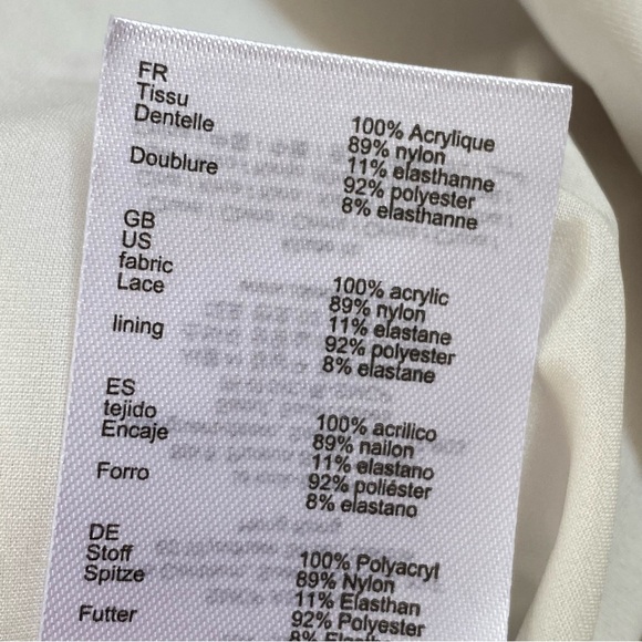 MAJE JIRONDA RED ROUGE LACE PRINT PLEATED HIGH WAIST MINI SKIRT - Picture 9 of 10